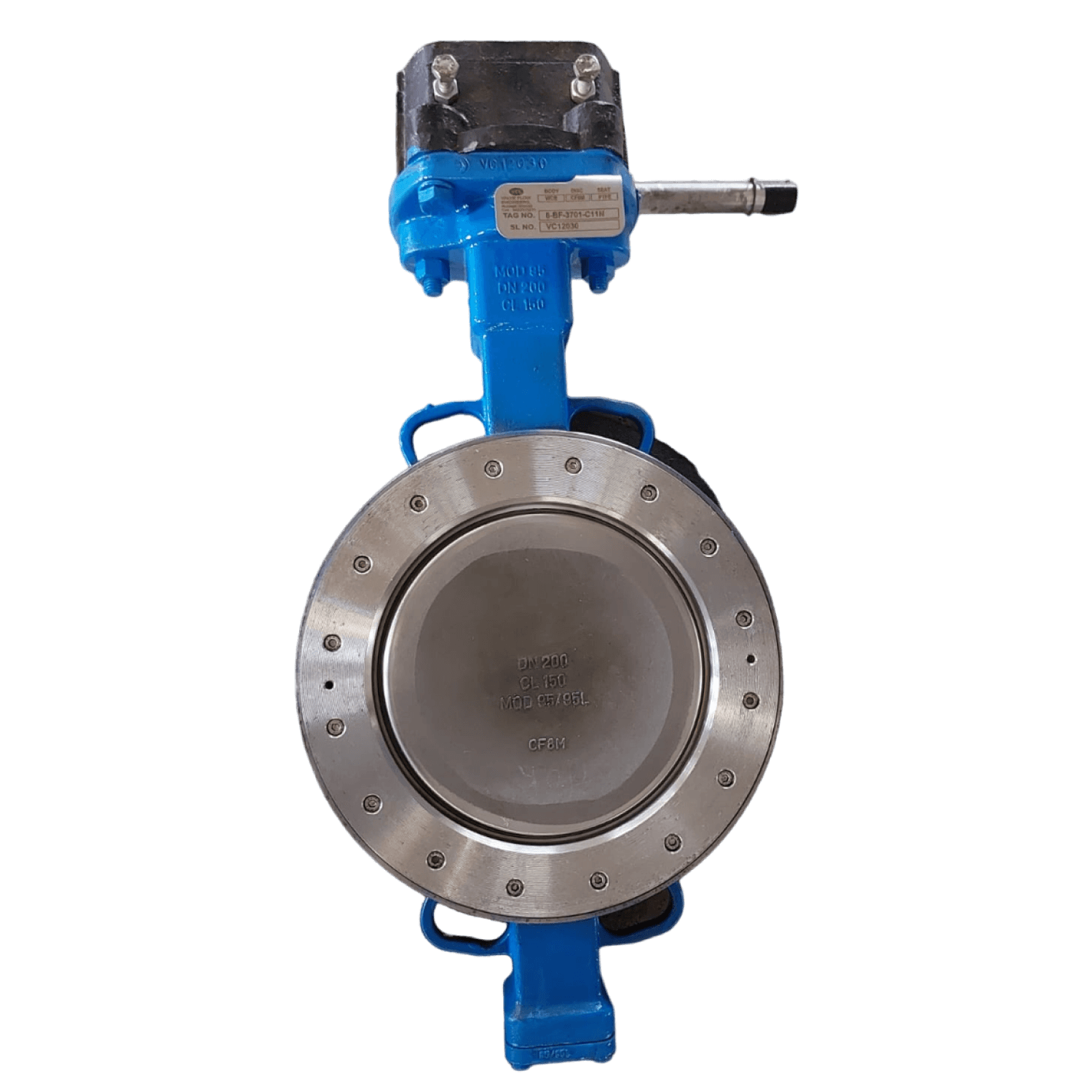 BUTTERFLY VALVE- WAFER TYPE HIGH PERFORMANCE